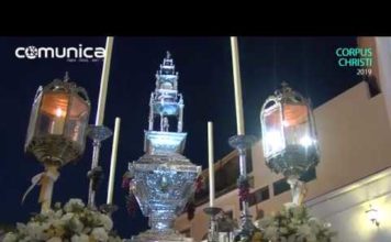 Hoy a las 17:00 hrs y a las 22:00 hrs, procesión del CORPUS 2019 en Grupo COMUNICA