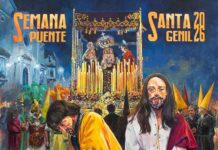 Presentado el Cartel de Semana Santa 2026 de Puente Genil, obra de la artista sevillana Nuria Barrera