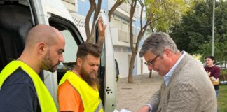 Comienzan los trabajos de renovación del 20% del alumbrado público en Puente Genil