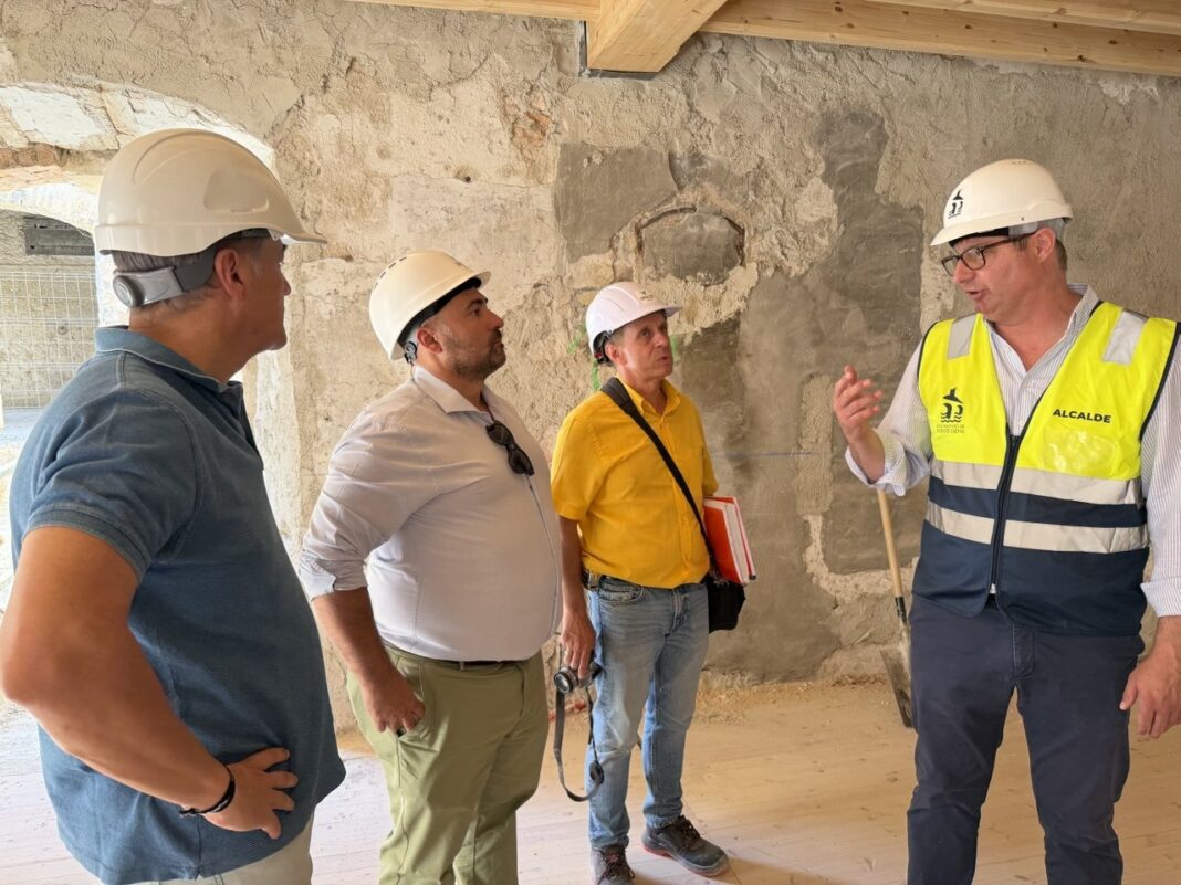 260707 Visita alcalde obras La Alianza