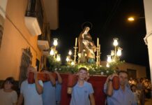 El Palomar se viste de fiesta para honrar a Santa Ana