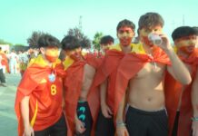 Puente Genil celebra el 2º Mundial de España con gran euforia