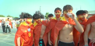 Puente Genil celebra el 2º Mundial de España con gran euforia