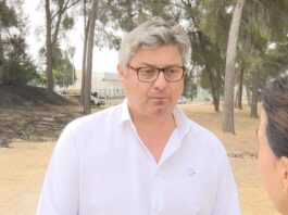 El alcalde explica la afectación del incendio en El Pinar de San Rafael