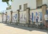 Comienza la elaboración de un mural por la Igualdad en la plaza Charo Prieto