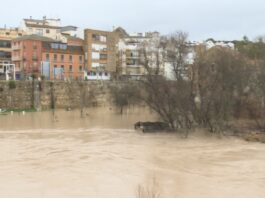 El río Genil una de las dos cuencas más afectadas por las borrascas