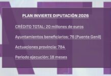 El Plan Diputación Invierte 2026 recalará en Puente Genil