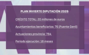 El Plan Diputación Invierte 2026 recalará en Puente Genil