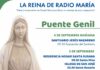 La imagen de la Reina de Radio María visitará Puente Genil del 4 al 6 de septiembre
