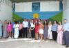 El delegado territorial de Educación visita el CEIP Castillo Anzur por las obras de renovación de la cubierta del centro