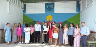 El delegado territorial de Educación visita el CEIP Castillo Anzur por las obras de renovación de la cubierta del centro