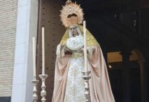 Los cultos de Ntra Señora del Rosario se celebrarán este año en la iglesia de los Desamparados
