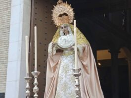 Los cultos de Ntra Señora del Rosario se celebrarán este año en la iglesia de los Desamparados