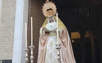 Los cultos de Ntra Señora del Rosario se celebrarán este año en la iglesia de los Desamparados