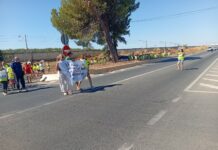 Los vecinos de La Cañada de la Plata alzan la voz por la seguridad en el cruce de la A-318