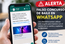 La Policía Local alerta sobre una estafa en whatsapp a través de un falso concurso de baile