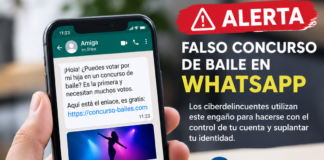 La Policía Local alerta sobre una estafa en whatsapp a través de un falso concurso de baile