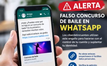 La Policía Local alerta sobre una estafa en whatsapp a través de un falso concurso de baile