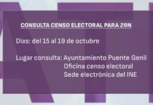 Hasta el 19 de octubre está abierto el plazo para consultar el censo electoral